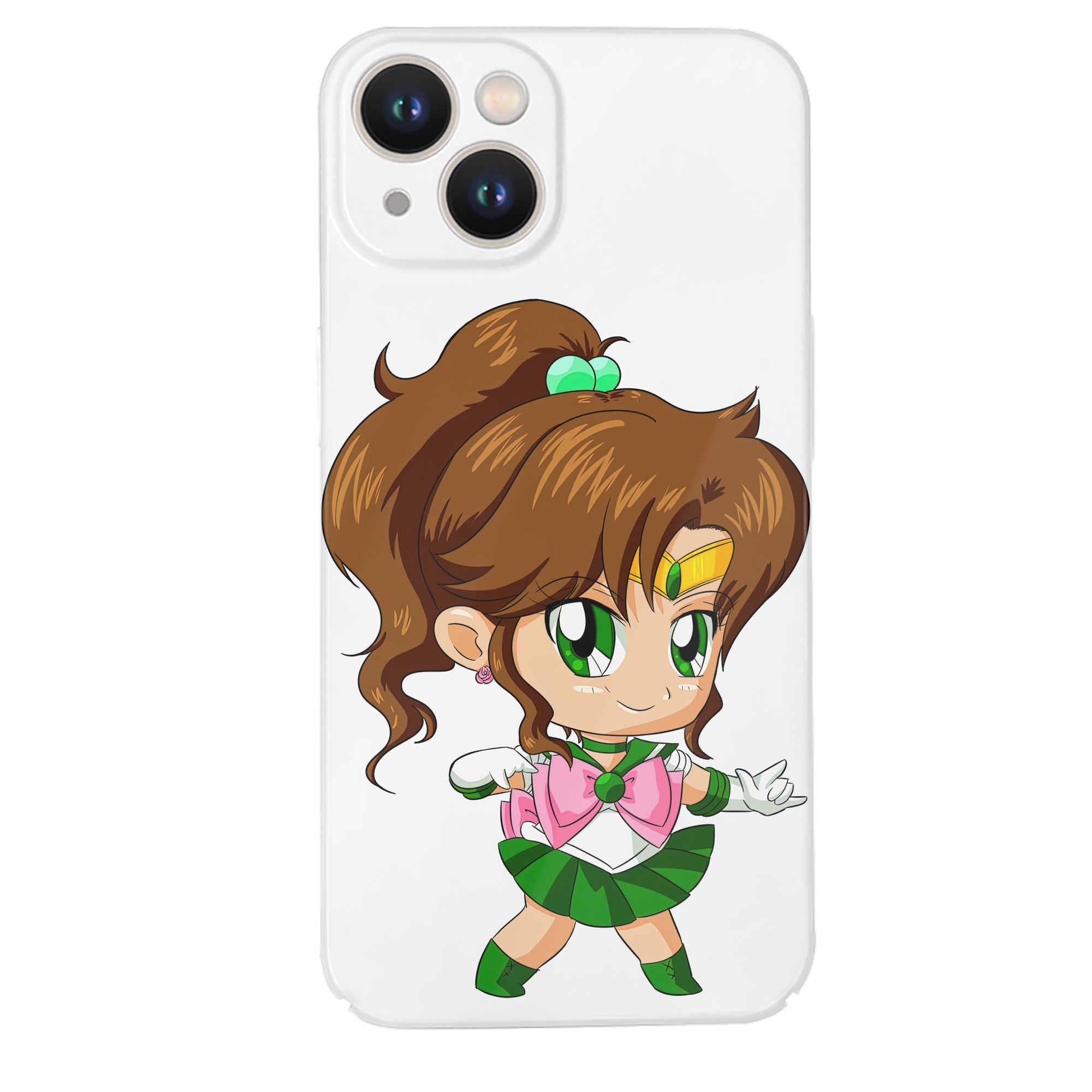 （画像用） 美少女戦士セーラームーン 木野 まこと きの まこと Sailor Moon Kino Makoto （セーラージュピター；Sailor Jupiter） 【iPhone 14シリーズ対応】ハードケース